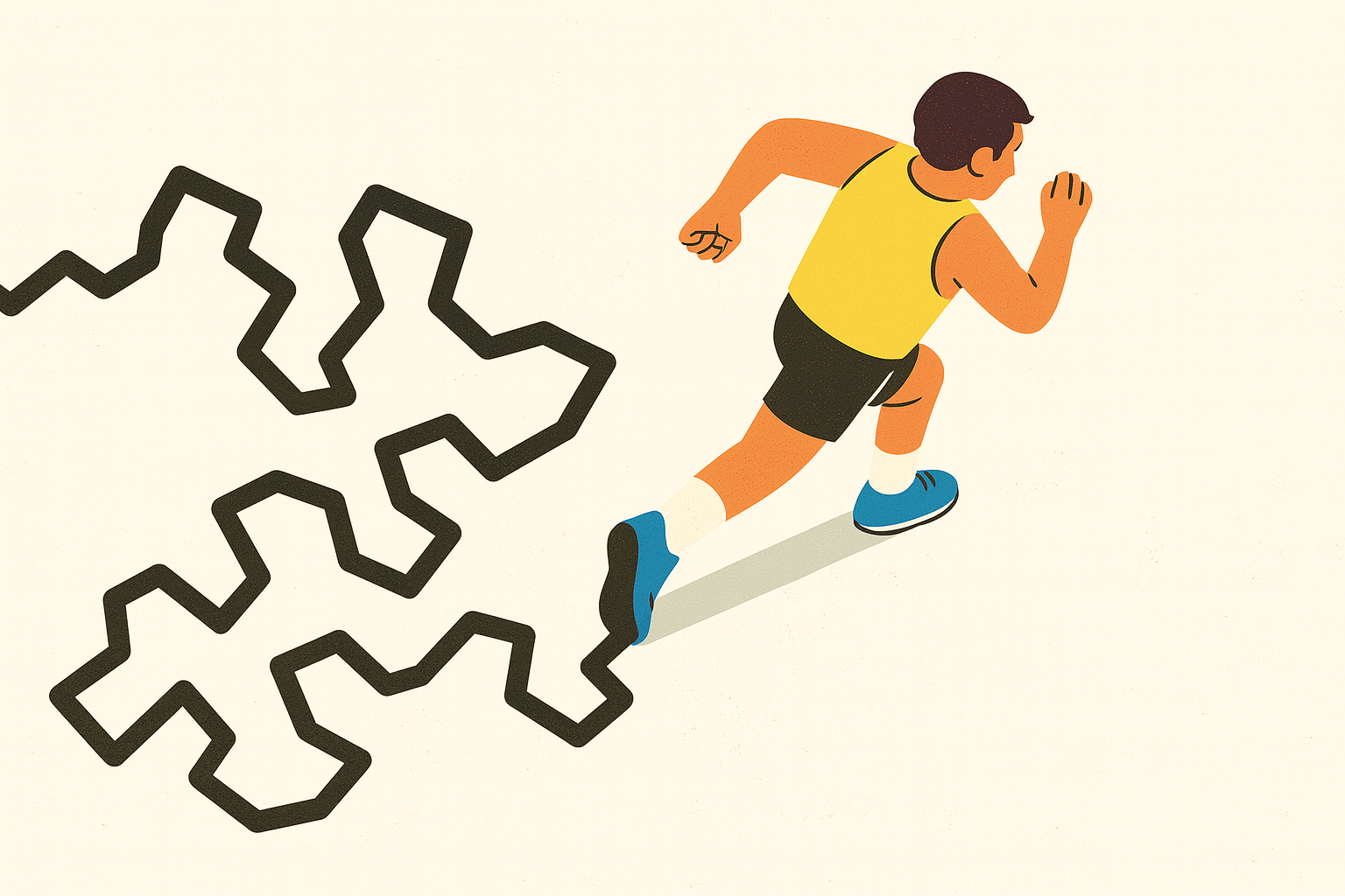 The Zig-Zag Marathon