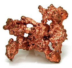 Natural copper specimen