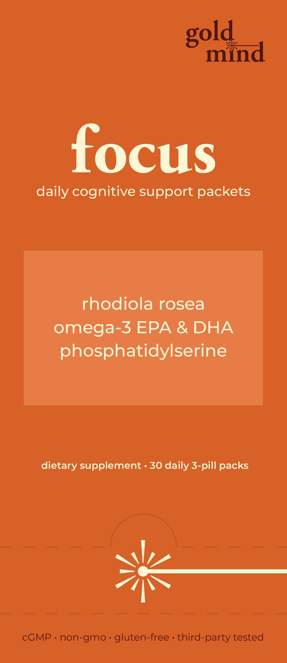 Goldmind Focus 30-day Carton